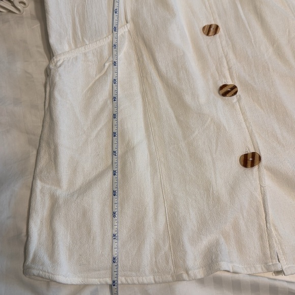 ASOS Off White Tunic Dress - Picture 4 of 4